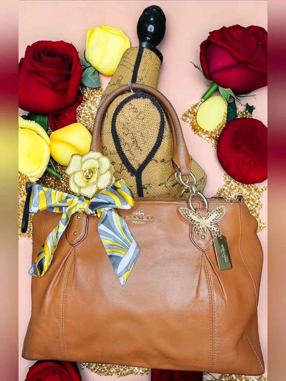 Coach colette leather